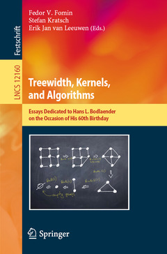Couverture de l’ouvrage Treewidth, Kernels, and Algorithms