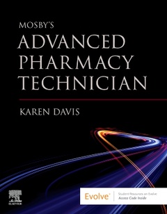 Couverture de l’ouvrage Mosby's Advanced Pharmacy Technician