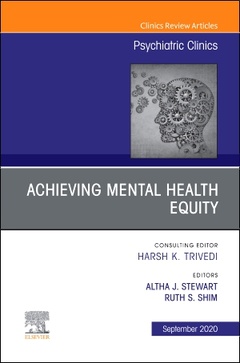 Couverture de l’ouvrage Achieving Mental Health Equity, An Issue of Psychiatric Clinics of North America