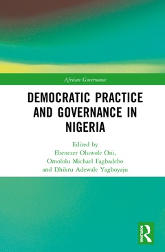 Couverture de l’ouvrage Democratic Practice and Governance in Nigeria