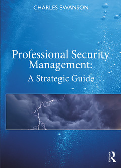 Couverture de l’ouvrage Professional Security Management