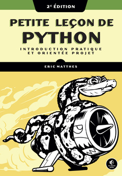 Couverture de l’ouvrage Petite leçon de Python 2e Ed.