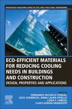 Couverture de l’ouvrage Eco-efficient Materials for Reducing Cooling Needs in Buildings and Construction