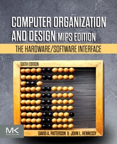 Couverture de l’ouvrage Computer Organization and Design MIPS Edition