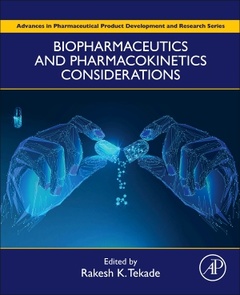 Couverture de l’ouvrage Biopharmaceutics and Pharmacokinetics Considerations