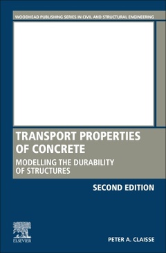 Couverture de l’ouvrage Transport Properties of Concrete