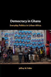 Couverture de l’ouvrage Democracy in Ghana