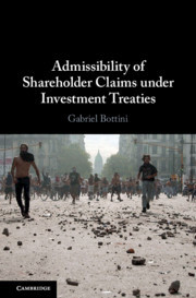 Couverture de l’ouvrage Admissibility of Shareholder Claims under Investment Treaties