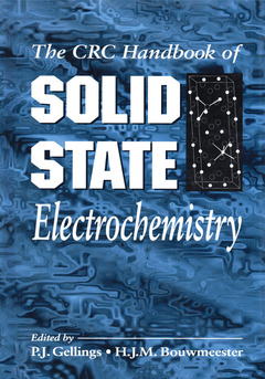 Couverture de l’ouvrage Handbook of Solid State Electrochemistry