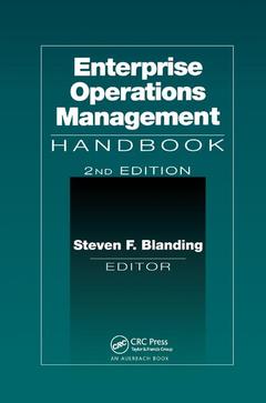 Cover of the book Enterprise Operations Management Handbook, Second Edition
