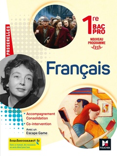 Couverture de l’ouvrage Passerelles - FRANCAIS 1re bac pro - Ed. 2020 - Livre élève