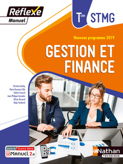 Couverture de l’ouvrage Gestion et finance Term STMG (Manuel Réflexe) Livre + licence élève - 2020