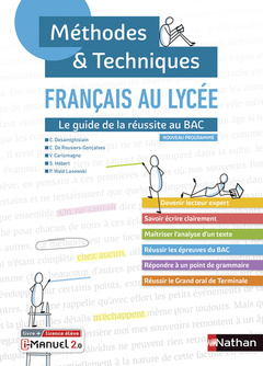 Couverture de l’ouvrage Français (M et T) Le guide de la réussite au BAC - Classes des lycées - Livre + licence élève