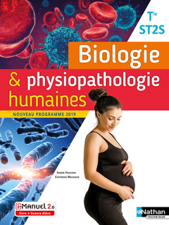 Couverture de l’ouvrage Biologie & physiopathologie humaines Term ST2S - Livre + licence élève - 2020
