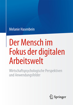 Cover of the book Der Mensch im Fokus der digitalen Arbeitswelt 