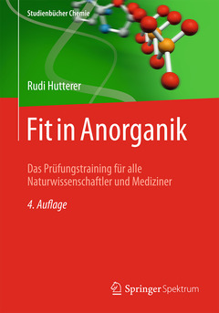 Couverture de l’ouvrage Fit in Anorganik