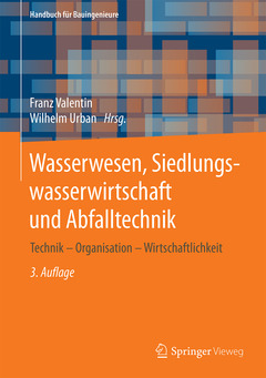 Couverture de l’ouvrage Wasserwesen, Siedlungswasserwirtschaft und Abfalltechnik