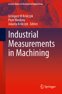 Couverture de l’ouvrage Industrial Measurements in Machining