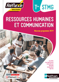 Couverture de l’ouvrage Ressources humaines et communication Term STMG (Pochette Réflexe) Livre + licence élève - 2020