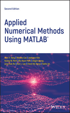 Couverture de l’ouvrage Applied Numerical Methods Using MATLAB