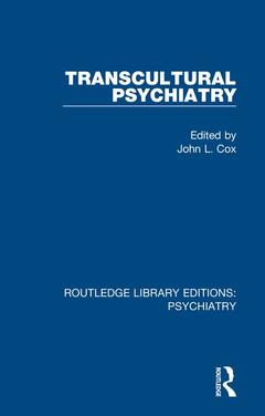 Couverture de l’ouvrage Transcultural Psychiatry