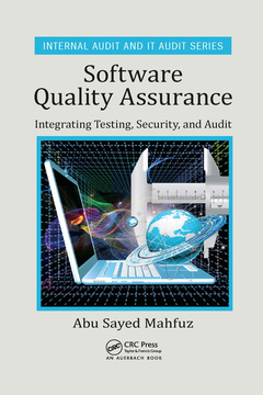 Couverture de l’ouvrage Software Quality Assurance