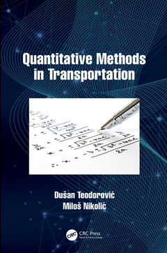 Couverture de l’ouvrage Quantitative Methods in Transportation