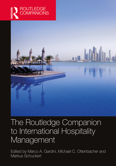 Couverture de l’ouvrage The Routledge Companion to International Hospitality Management