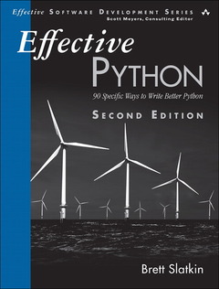 Couverture de l’ouvrage Effective Python