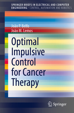 Couverture de l’ouvrage Optimal Impulsive Control for Cancer Therapy