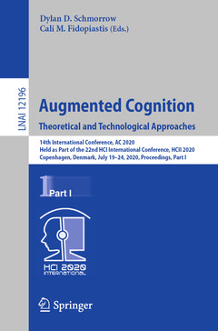 Couverture de l’ouvrage Augmented Cognition. Theoretical and Technological Approaches