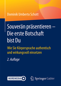 Cover of the book Souverän präsentieren - Die erste Botschaft bist Du