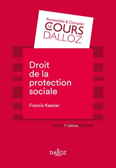 Couverture de l’ouvrage Droit de la protection sociale 7ed