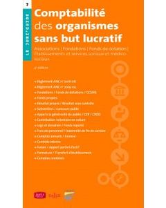 Cover of the book Comptabilité des organismes sans but lucratif. 4e éd.