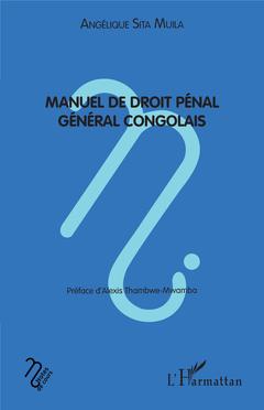 Couverture de l’ouvrage Manuel de droit pénal général congolais