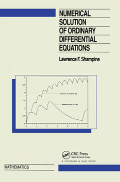 Couverture de l’ouvrage Numerical Solution of Ordinary Differential Equations