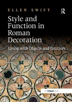 Couverture de l’ouvrage Style and Function in Roman Decoration