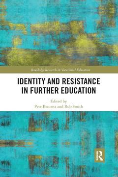 Cover of the book Identity and Resistance in Further Education