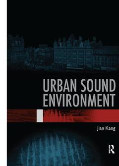 Couverture de l’ouvrage Urban Sound Environment