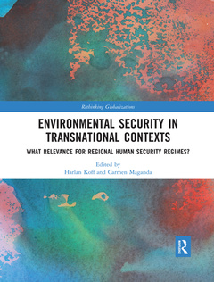 Couverture de l’ouvrage Environmental Security in Transnational Contexts
