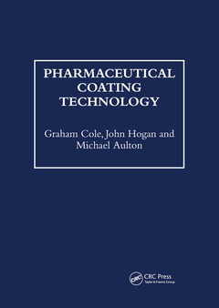 Couverture de l’ouvrage Pharmaceutical Coating Technology