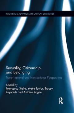 Cover of the book Sexuality, Citizenship and Belonging