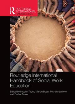 Couverture de l’ouvrage Routledge International Handbook of Social Work Education
