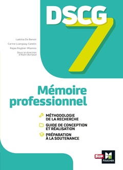 Cover of the book DSCG 7 - Mémoire professionnel - Manuel
