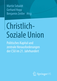 Couverture de l’ouvrage Christlich-Soziale Union
