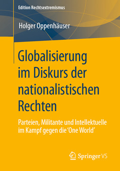 Couverture de l’ouvrage Globalisierung im Diskurs der nationalistischen Rechten