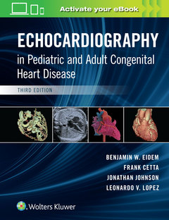 Couverture de l’ouvrage Echocardiography in Pediatric and Adult Congenital Heart Disease