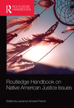 Couverture de l’ouvrage Routledge Handbook on Native American Justice Issues