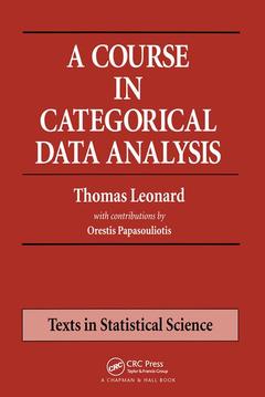 Couverture de l’ouvrage A Course in Categorical Data Analysis