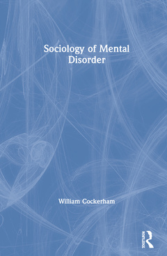 Couverture de l’ouvrage Sociology of Mental Disorder